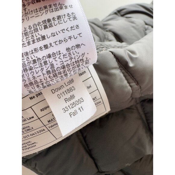 EDDIE BAUER First Ascent Downlight Green Down Filled Puffer Jacket Coat, Size S - Picture 15 of 16